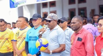 Turnamen Bola Voli Bupati Cup I Nabire Resmi Ditutup, Ini Pesan Bupati Nabire